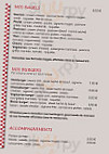 Meli Mellow menu