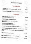 Auberge De Bajole menu