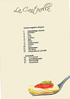 La Cantinella menu