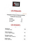 La Vieille Forge menu