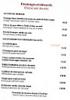 L'Oustau Camarguais menu