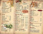 Franico's menu