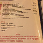 Osteria alla Rotonda menu