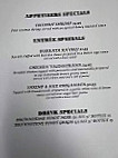 Bella Luna menu