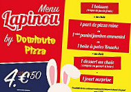 Dominute Pizza menu