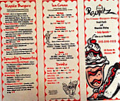 Rapidz menu