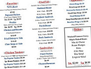 Ct's Chicken And Fish menu