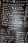 Guinguette De La Plage menu