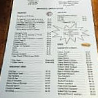 Danielle's Restaurant menu