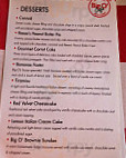 Big O' Cafe menu