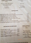 Chalet Lilly menu