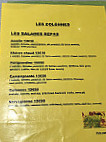 Les Colonnes menu