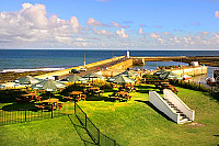 Bamburgh Castle Inn outside