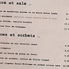 Le Fils De Paul. menu