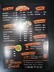 O'biggie Tacos, Burger, Kebab menu