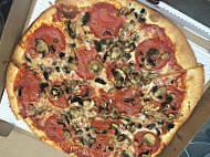 Giant Rustic Pizza food