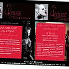 Rouge La Baule menu