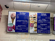 Baskin-robbins menu