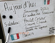 Café Marcha menu