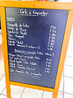 Cantine Café menu