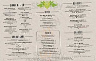 Wicked Weed menu