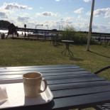 Borgåsunds Hamncafe Inomhus