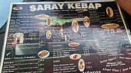 Saray menu