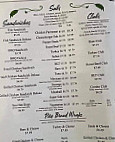 Bravo Pleasant Pizza Inc menu