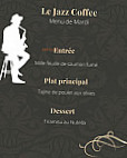 Le Jazz Coffee menu