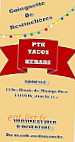 Ptk Tacos menu