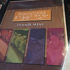 Barracuda Japanese Restaurant menu