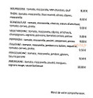 Piazza Italia menu