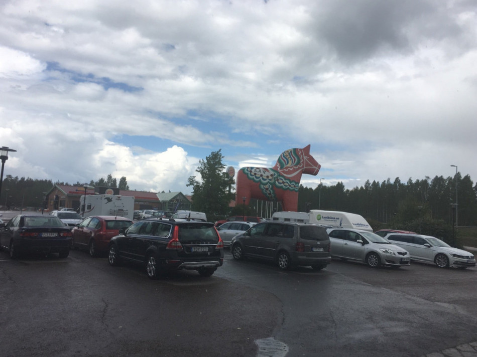 Dalahästen Utomhus