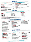 Uncle Mony's menu