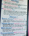 Jordan Street Cafe menu