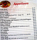 Peter's Pizzeria menu