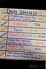 Andi's Point Drive In menu