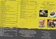 La Corona Pizzeria menu