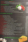 Pizza Des Halles menu