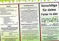 Gifthütte menu