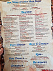 Ozzie's Crabhouse menu