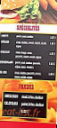 Country Burger menu