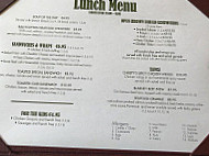 Christys menu