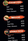 Le Jaf's Kebab menu