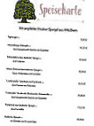 Landgasthof Linde menu