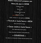 Les Ombrelles menu