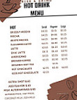 Rise And Grind menu