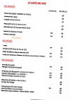 Le Bistrot de Bernay menu