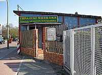 China-Ecke Mauer outside