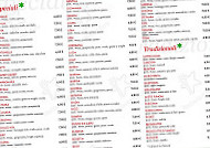 Pizzeria Punto A Capo menu